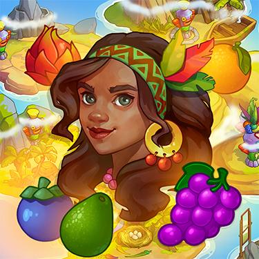 Match 3 Games - 11 Islands - Story of Love