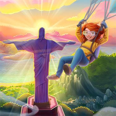 GameHouse Exclusive Games - Adventure Mosaics - Brazilian Carnival